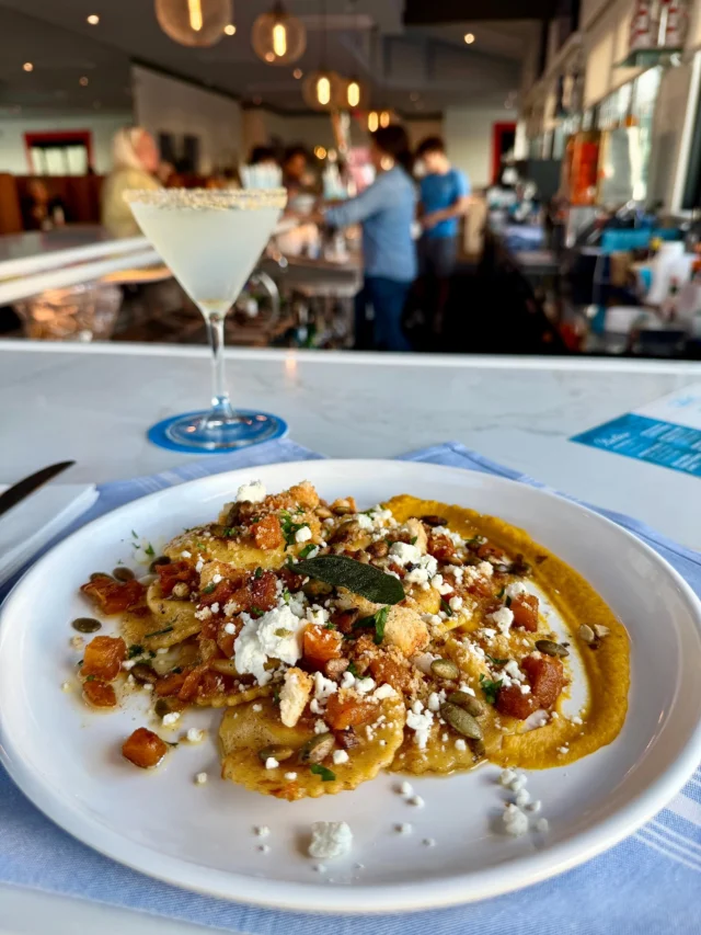All the cozy fall flavors you’ve been craving, tucked into a ravioli and kissed with brown butter, goat cheese, and fried sage. Introducing our Butternut Squash Ravioli. Chef Marsini knocked this one out of the park🍂🏟️

🩵Doors open at 11:30am

🌅Sunset 6:04pm

📍9317 Amherst Avenue, Margate, NJ