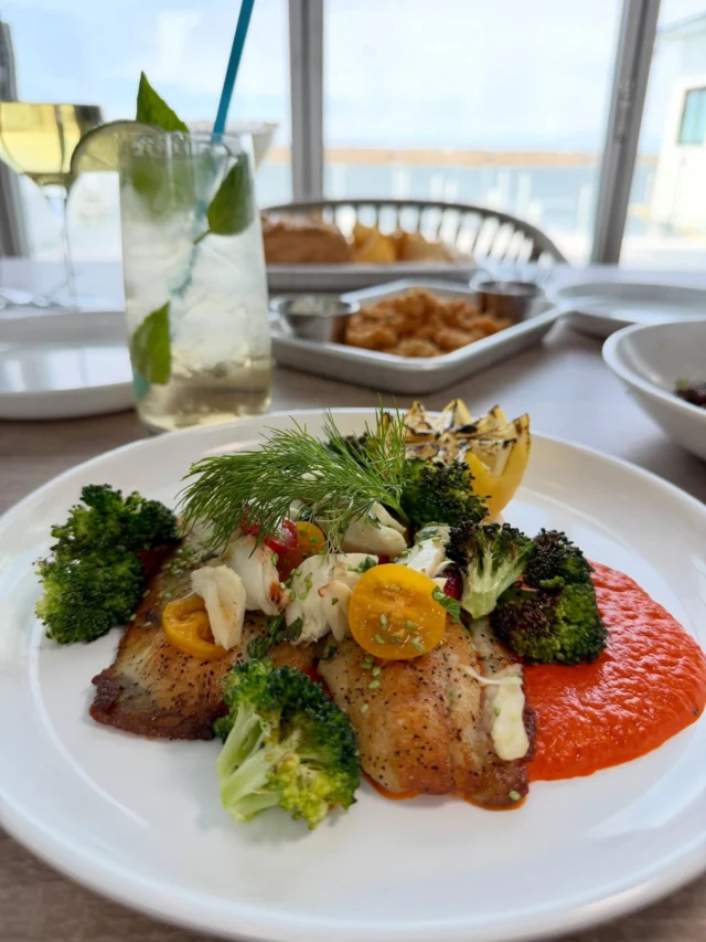 Chef Marsini’s Weekend Specials are out👨🏻‍🍳🔥

Perfectly seared flounder topped with jumbo lump crab, and wasabi sesame seeds, a cherry tomato medley, and roasted broccoli over romanesco.

Slow-braised short rib, fall-apart tender, layered with shiitake and portobello mushrooms over stuffed cheese rigatoni in a rich porcini sauce.

Chicken cheesesteak stacked with lettuce, tomato, and fried onions on a seeded Rando roll, finished with a chipotle mayo drizzle.

Fried clam strips with cocktail and tarter.
 📍9317 Amherst Avenue, Margate, NJ