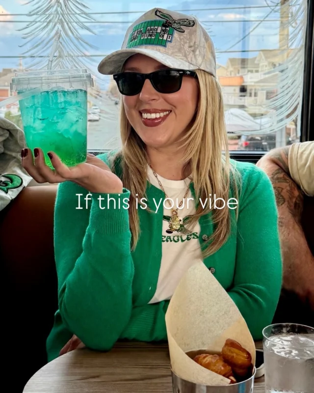 GAME DAY! Eagles vs. 49ers @ 4:30pm🦅
Bills vs. Jaguars @ 1pm! We brought the outside tailgate inside!

🍳Brunch | 10:30am - 2:30pm

🏈 Tailgate Bites + Drink Specials All Day

🎧 DJ Chris Devine | 3pm - 8pm

🧢ByBRCK Custom Eagles Hats | 3pm - 4:30pm

🍸Happy Hour | 4pm - 6pm

📍9317 Amherst Avenue, Margate, NJ