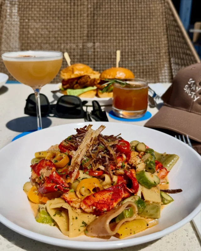 Chef Marsini’s Weekend Specials.👨🏻‍🍳 Doors open at 10:30am. Come out and enjoy this gorgeous day!☀️🌊

🦞LOBSTER CALAMARATA | Sweet lobster folded into calamarata pasta with sautéed peppers, asparagus, and blistered cherry tomatoes, all finished in a light white wine cream sauce.

🥗STRAWBERRY CHICKEN SALAD | Grilled chicken over crisp greens with fresh strawberries, cucumber, and red onion, balanced by creamy feta and a bright strawberry vinaigrette.

🐓GRILLED CHICKEN PANINI | spinach, and sharp provolone, layered with long hots for a little bite and finished with a smooth, spicy sriracha aioli.

🍤SHRIMP PO’ BOY SLIDERS | Crispy fried shrimp stacked on soft sliders with bibb lettuce, tomato, and pickles, finished with a smoky chipotle aioli and served alongside Old Bay fries.

📍9317 Amherst Avenue, Margate, NJ
